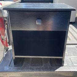 Black Nightstand 