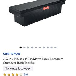Craftsman Truck Tool Box