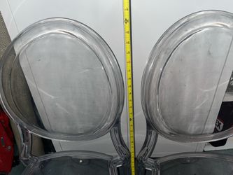 Acrylic chairs