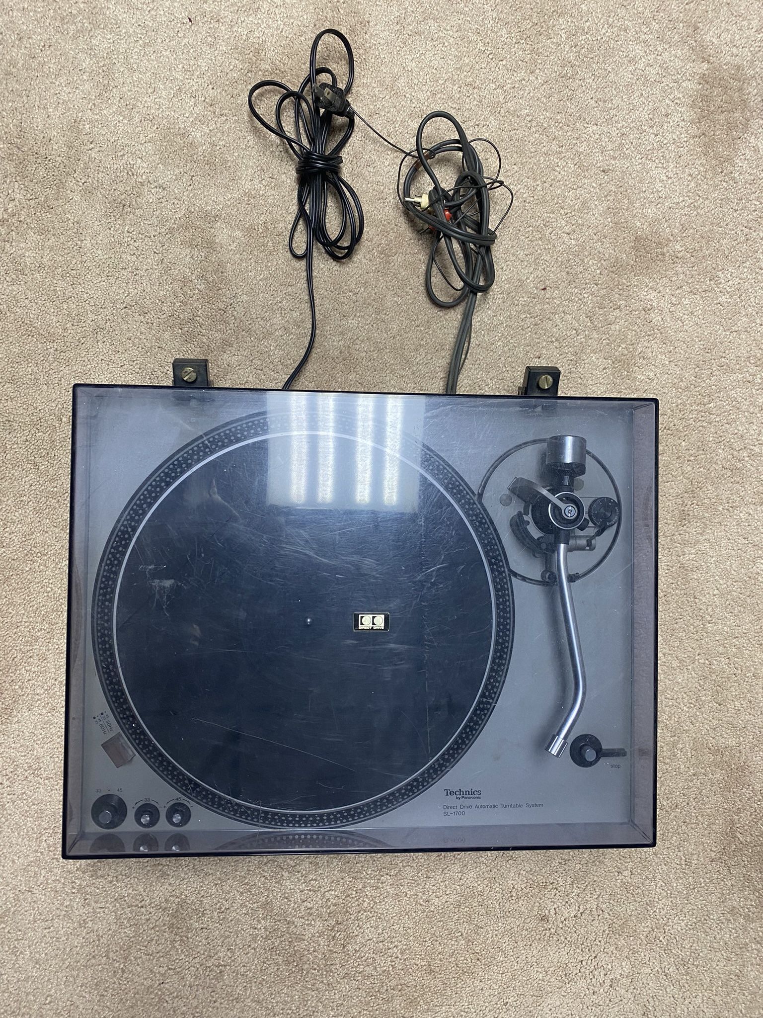 Technics SL-1700 Direct Drive Automatic Turn Table System
