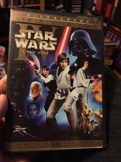 Widescreen Limited addition vintage rare Star Wars DVD