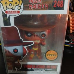Brand New Iron Maiden Stranger In A Strange Land Eddie Chase #248 FunkoPop