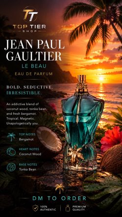 Le Beau  Jean Paul Gaultier Le Beau Le Parfum125ml | Brand New