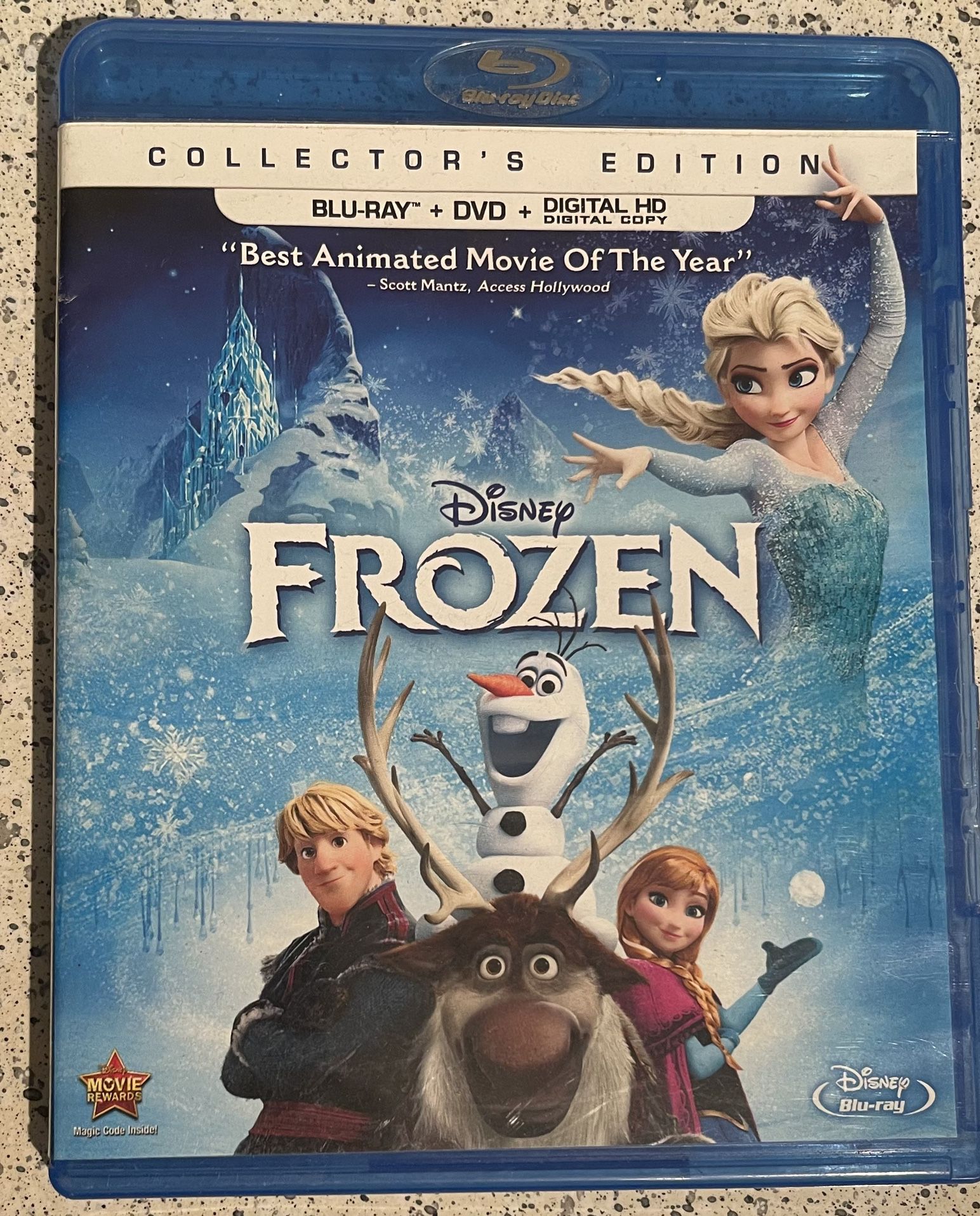 Frozen BluRay/DVD