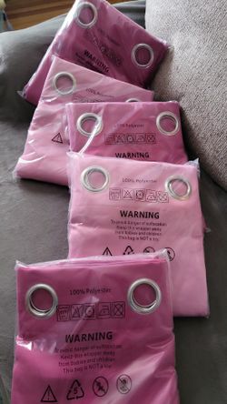 Black OUT Curtains 5 for $100