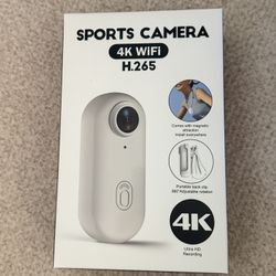 Brand New 4K Mini Action Camera 128GB – Wearable POV Camera – Sealed