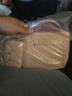 Pink Bebe Mini Tote And Wallet Bundle