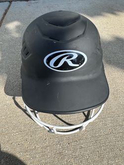 Rawlings Youth Baseball Helmet with Face Guard (6 1/2" - 7 1/2")