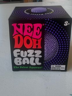 Needoh Fuzzball Purple