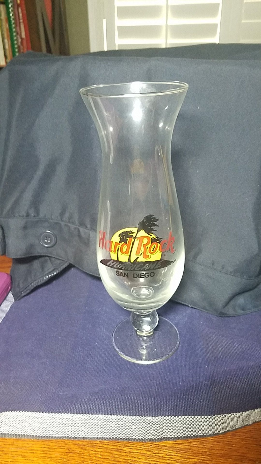 Hard Rock San Diego Hurricane Glass