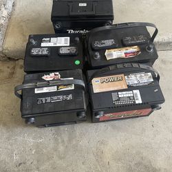 Car batteries