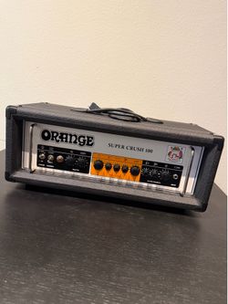 Orange Super Crush 100 100-watt Amplifier Head - Black