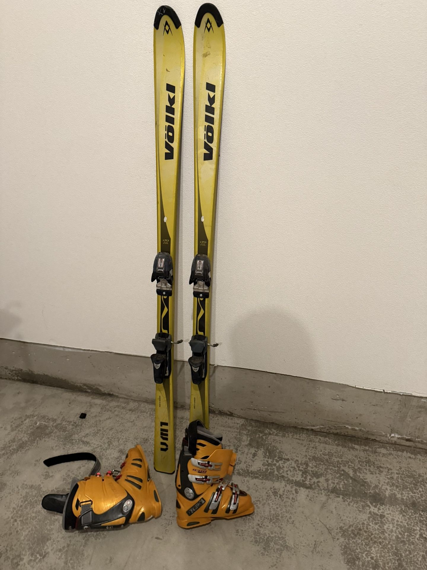 Skis And Boots