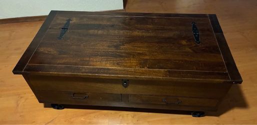 Coffee table with storage