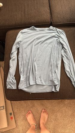 Light Blue Workout Shirt