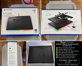 Razer Kitsune PS5 & PC Arcade Controller – Brand New