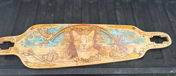 Longboard SK8 Pinup skateboard company