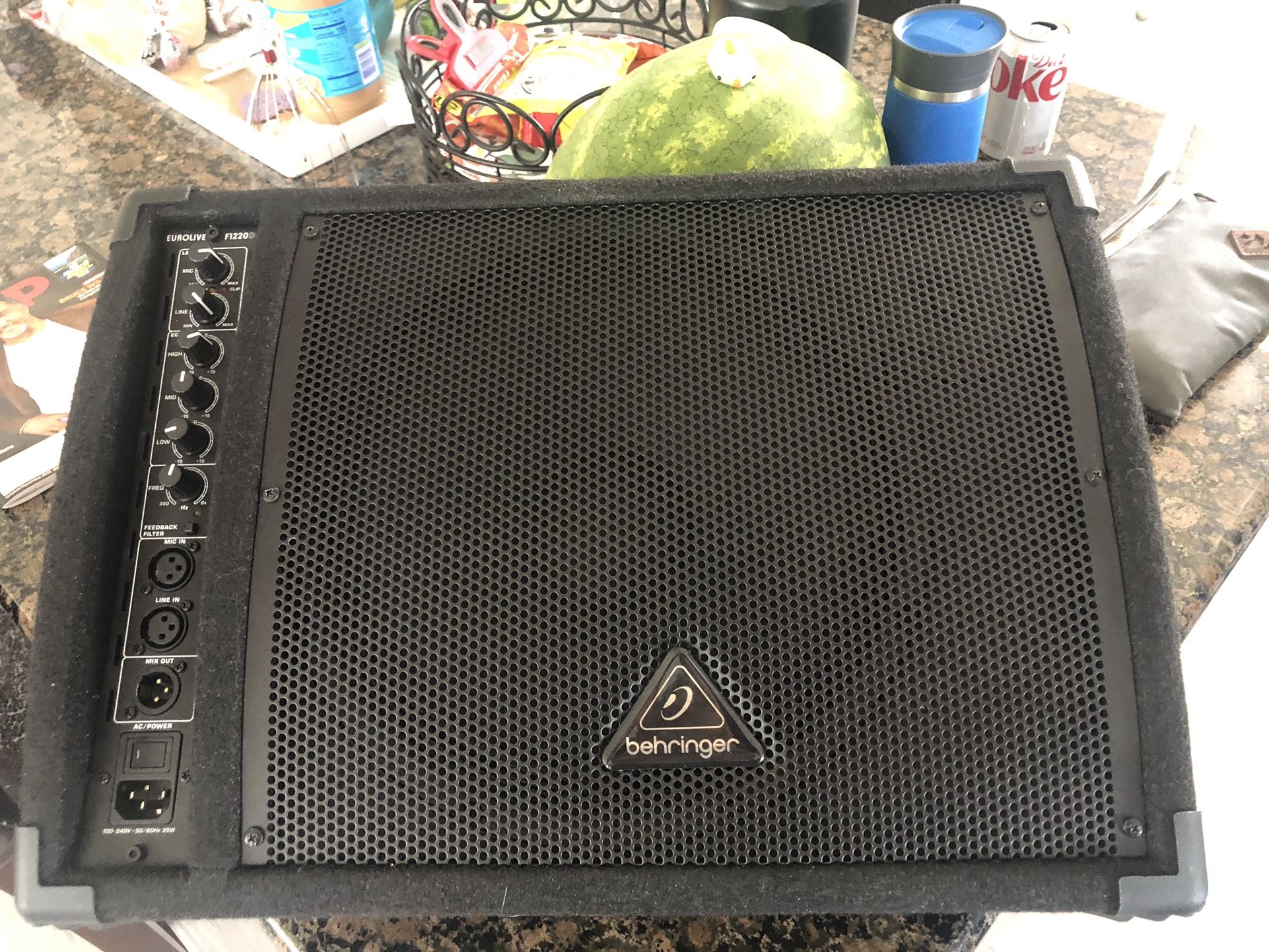 Behringer powered monitor