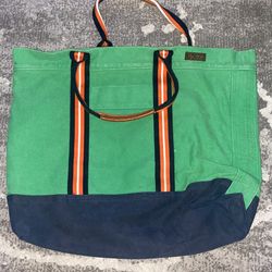 Canvas polo Ralph Lauren tote