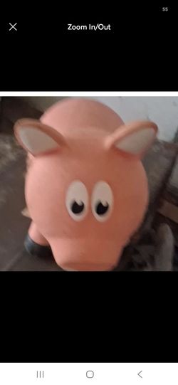 Pink Ceramic Piggy Bank