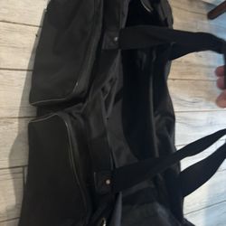 Travel duffel bag with wheels - color Black