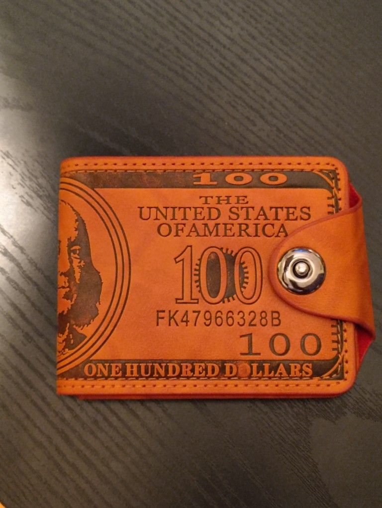 Benjamin Franklin Faux Leather Wallet