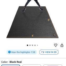 Yoga Mat 6x4 Ft New  $50