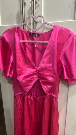 Pink dress