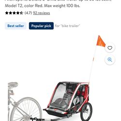 2 Child Bike Trailer