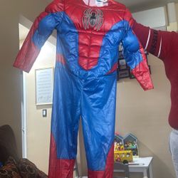 Young Boys M Spider-Man Suit 
