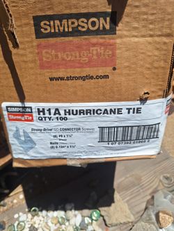 Simpson Strong-Tie H1A Hurricane Tie