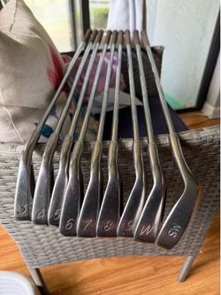 Vintage Toe-Heel Weighting Golf Iron Set 3-SW Stainless Steel RH