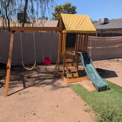 Swing Set And Slide (NEED GONE THIS WEEKEND)