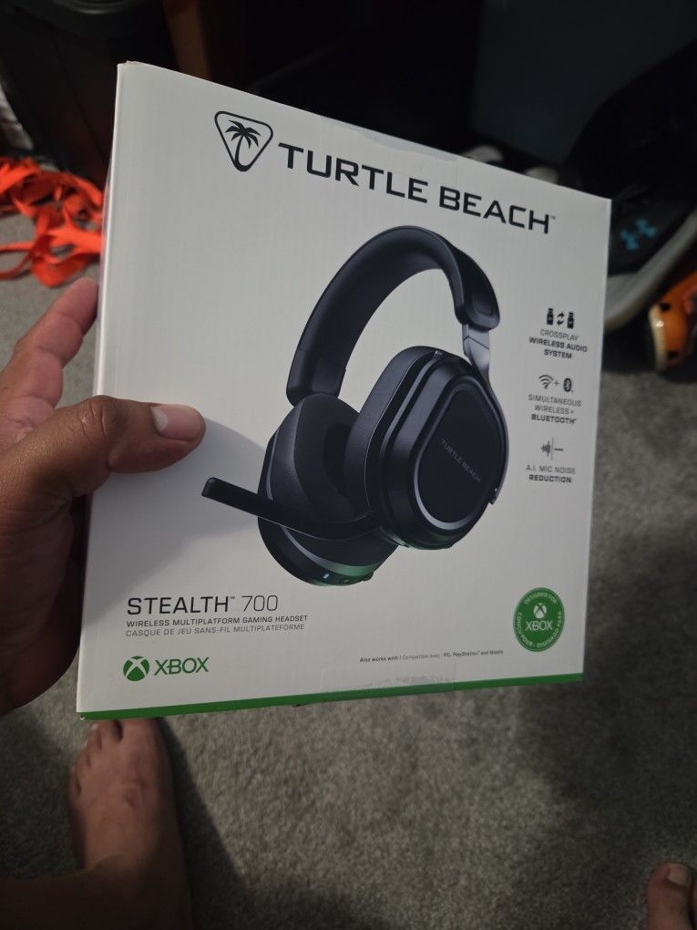 New Turtle Beach Stealth 700 Gaming Headset Black HWBB0006