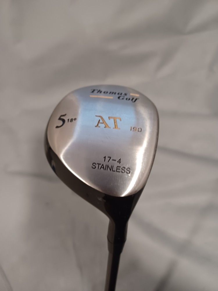 Thomas Golf AT 190 18* 5 Fairway Wood Senior Flex Graphite Shaft Right Handed