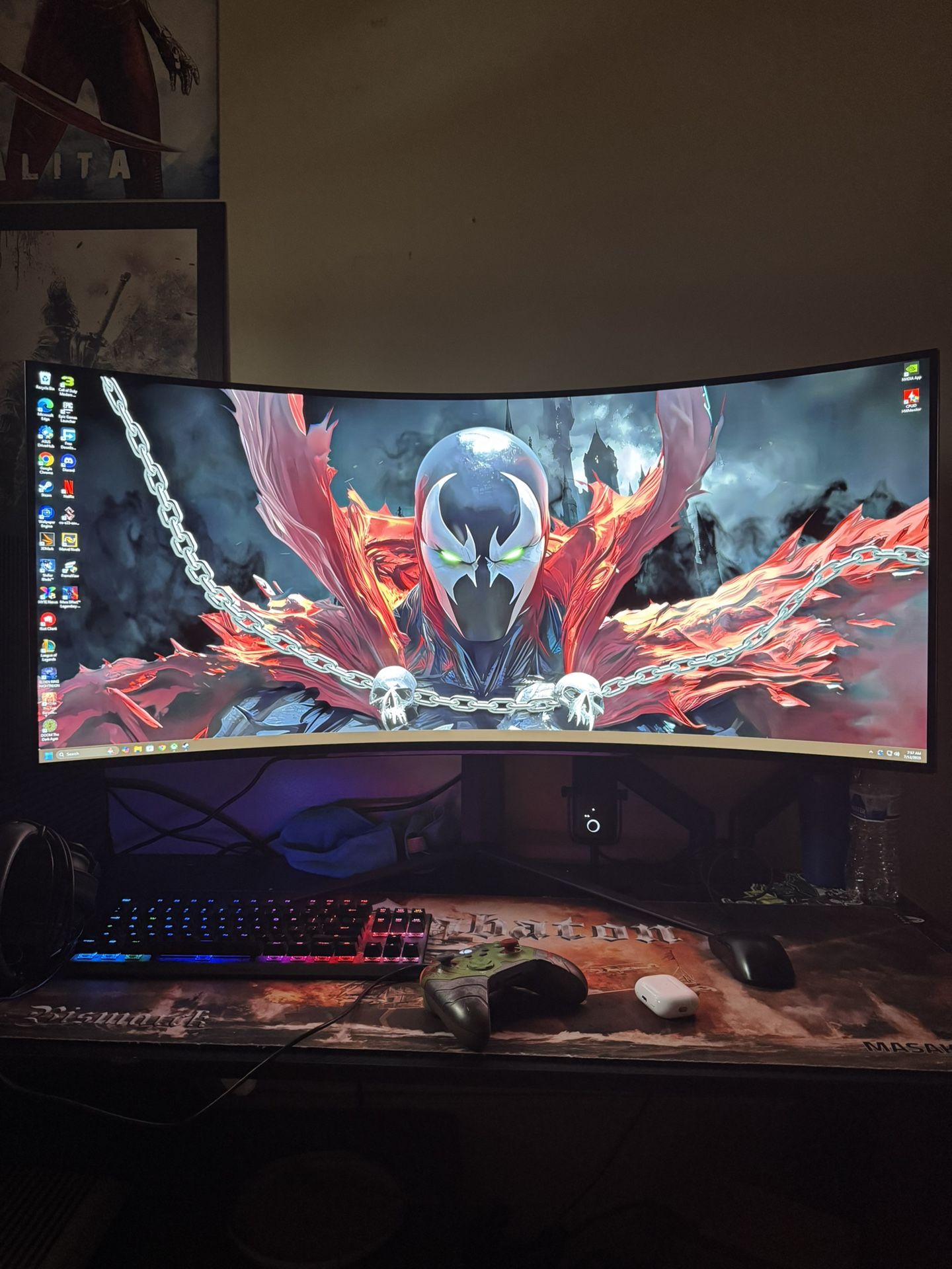 Lg Ultragear 45” Gaming Oled Monitor WQHD 240hz Refresh Rate