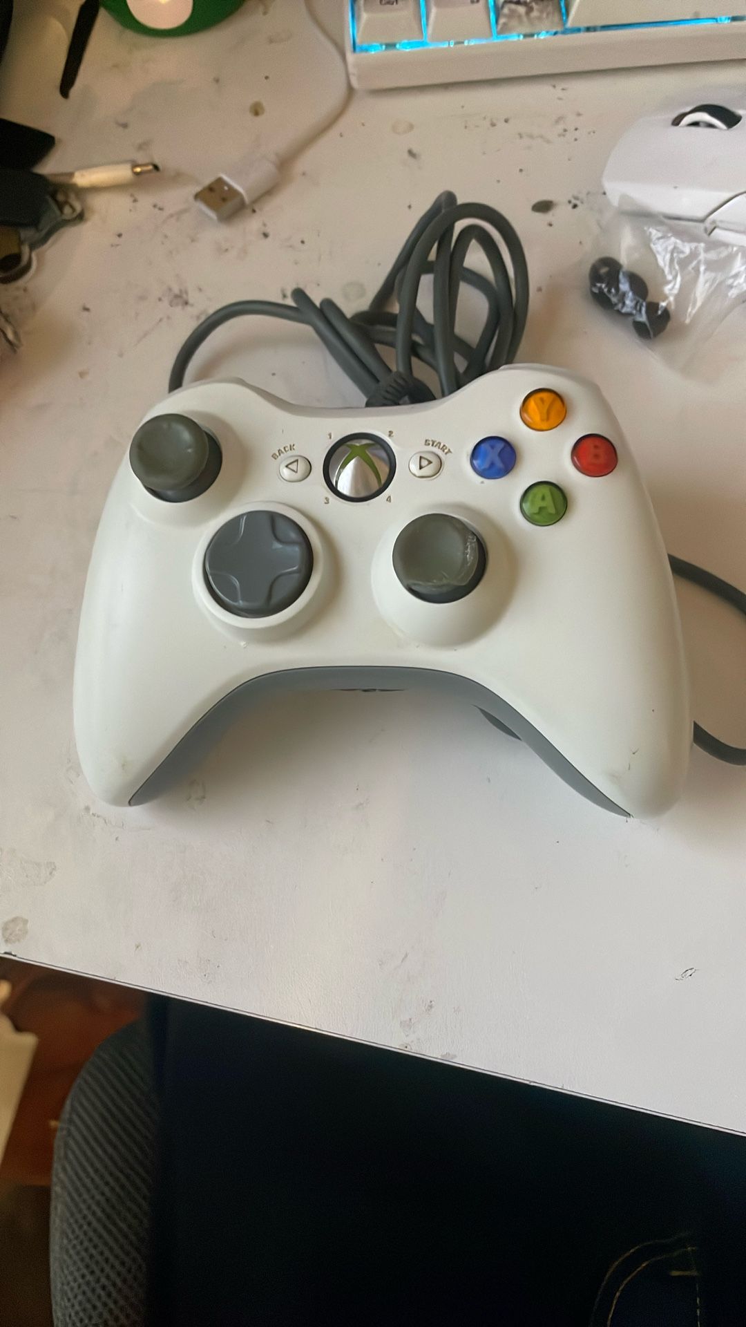 wired xbox 360 controller