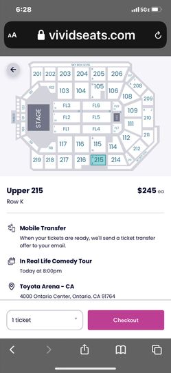 In Real Life Comedy Tickets
