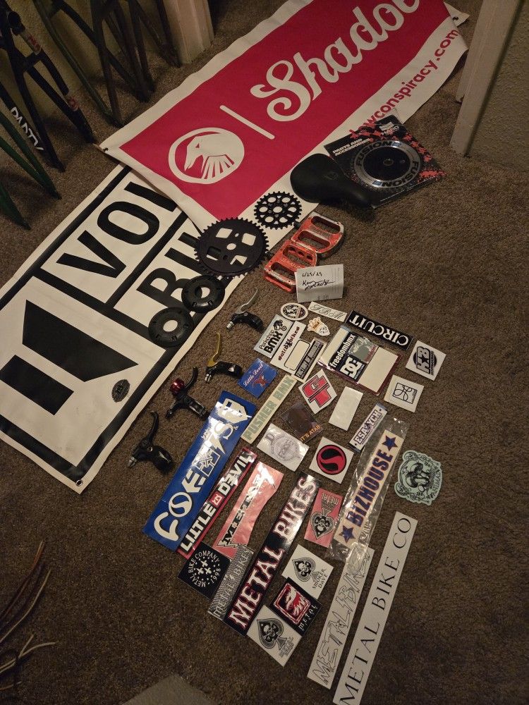 Stolen Bikes Frame, Failure Frame, Lots Of Random Stuff.