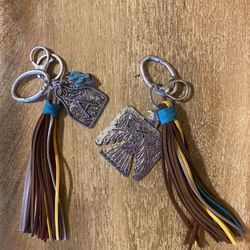 Set of two Brand New Indian style keychains