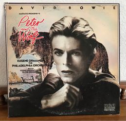 David Bowie Narrates Peter and the Wolf Vinyl LP