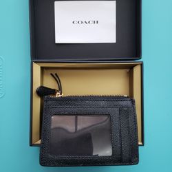 Genuine Leather (Coach) Wallet for coins, money and credit card's!