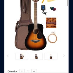 3/4 Yamaha Acoustic Guitar With Travel Bag. Right hand for child. Bought it for $199 selling it for $100 or best offer. 