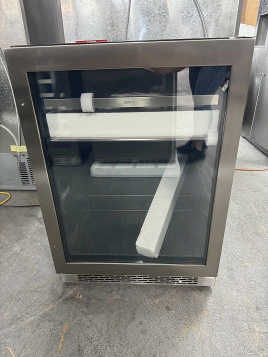 ZEPHYR Stainless steel Wine Cooler (Refrigerator) Model : PRB24C01BG -  2817