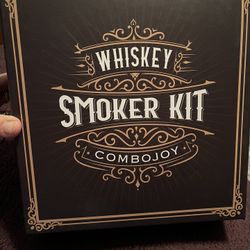 Whiskey Smoker Kit. New Never Used.  Great Christmas Gift!!  NEW!!