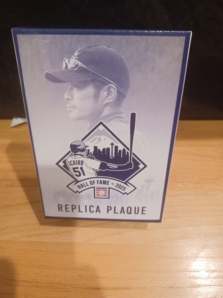 Ichiro Replica Plaque 