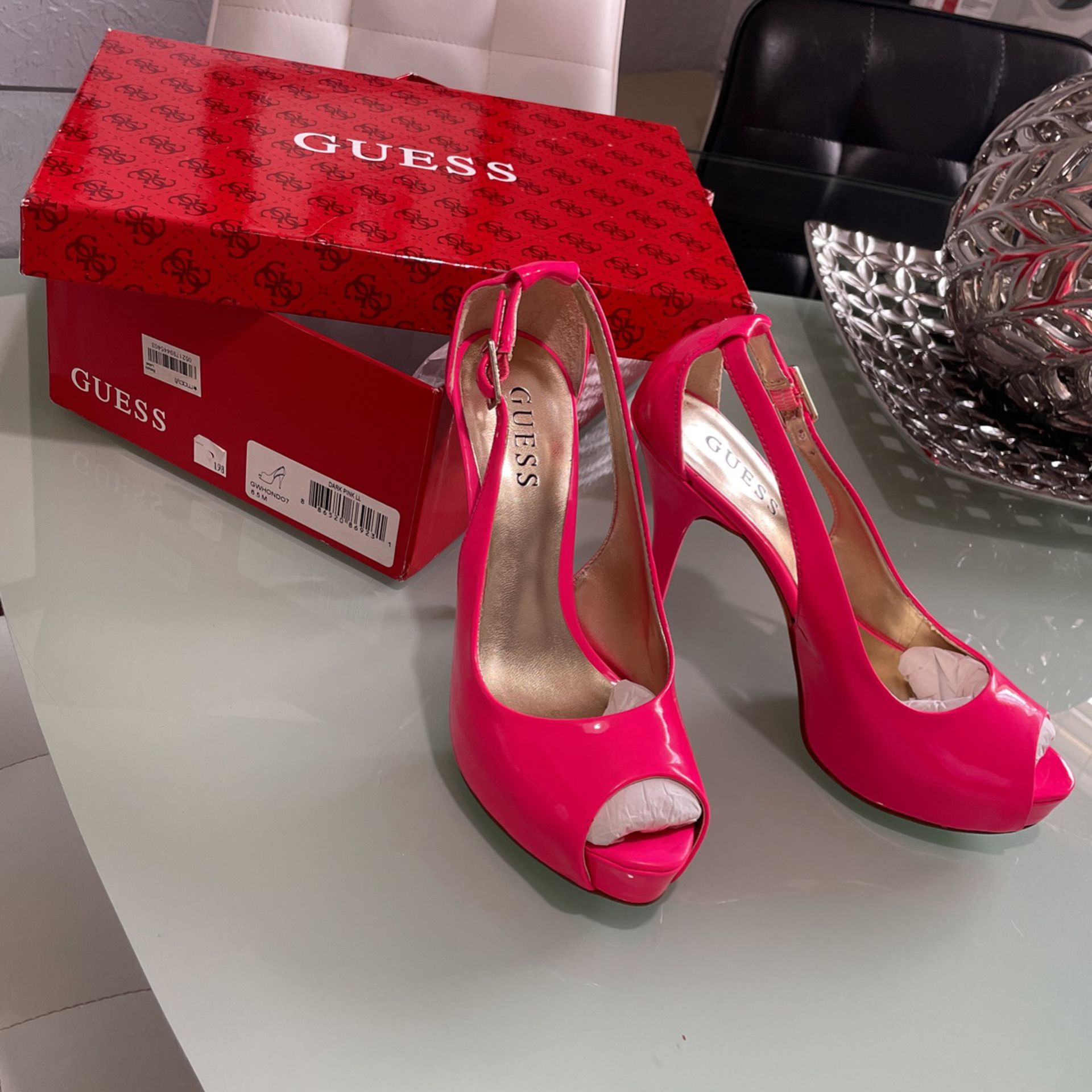 Pink High Heels Shoes 