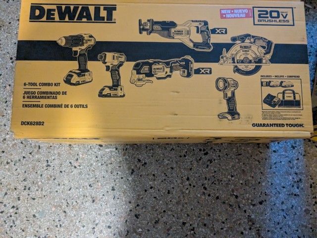 DeWalt 6 Piece Tool Set