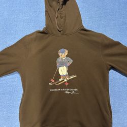 Ralph Lauren Men's Polo Ski Bear Hoodie Sweatshirt