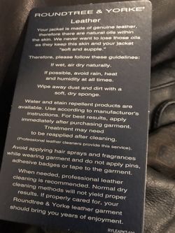 Jacket genuine leather